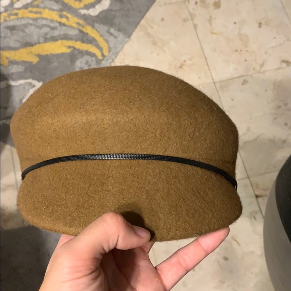 Brown hat